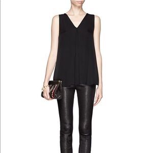Theory Lesay Black Top. NEW. $210